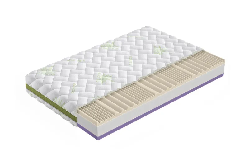 Madrass Ortopedic 200x120x21 cm - Beige/Vit — Bedly
