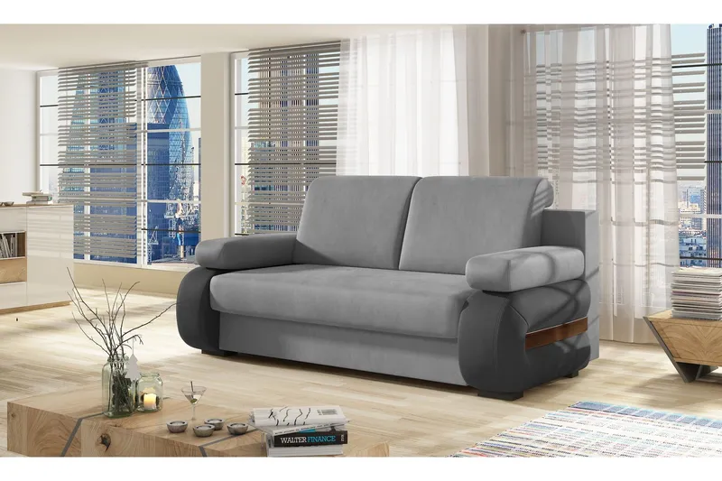 Madrido 2-sits Bäddsoffa - Grå (Art.nr 1026669) — Grå