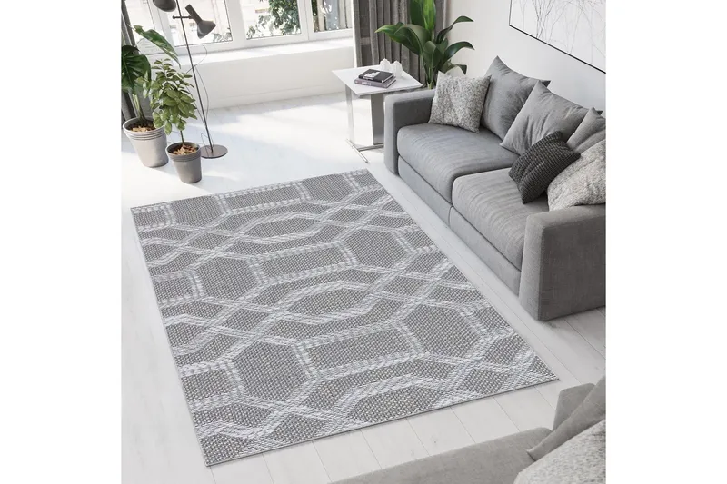 Magma Bomullsmatta 100x200 cm Rektangulär - Grå — Grå