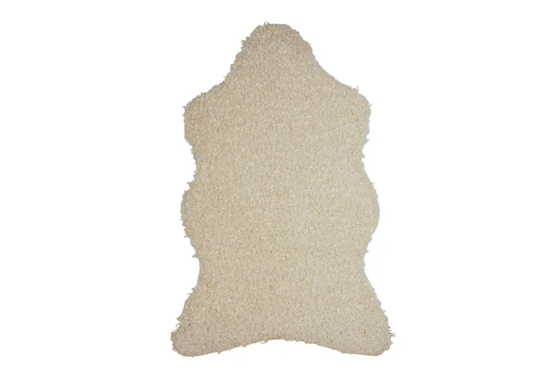 Mahto Fårskinn 60x110 cm Rektangulär - Offwhite — Offwhite