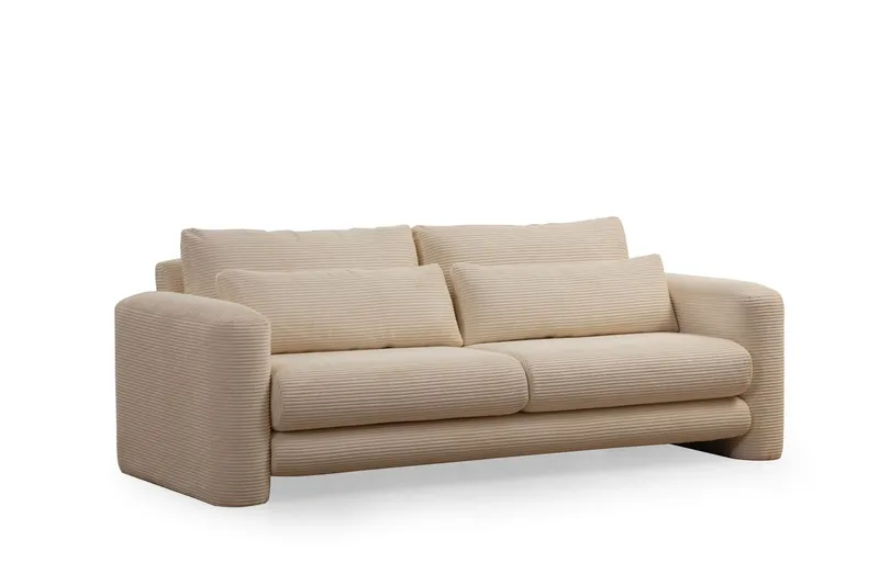 Makhan Soffa 3-sits - Beige — Beige