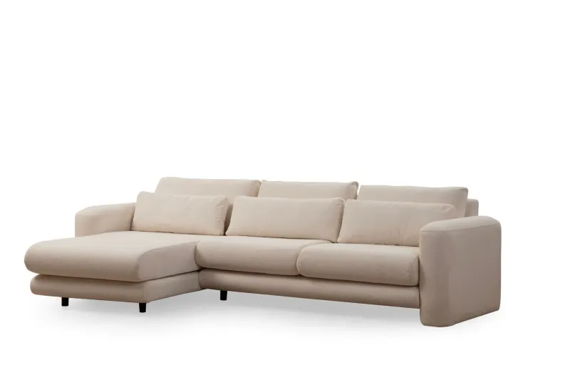 Makhan Soffa m. Divan 3-sits - Ljusbeige (Art.nr 1794022) — Ljusbeige