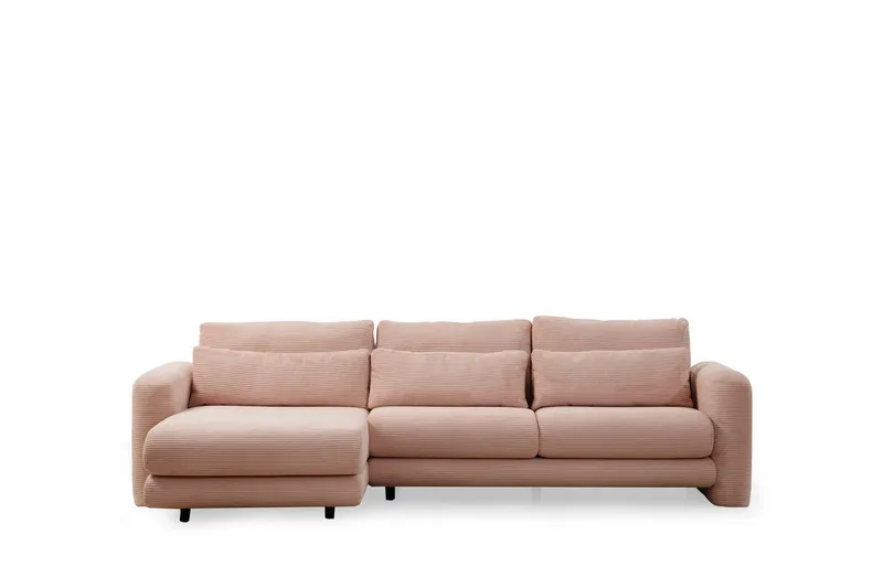 Makhan Soffa m. Divan 3-sits - Rosa (Art.nr 1794029) — Rosa