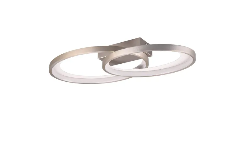 Malaga LED Plafond borstad stål - Borstad stål — Trio Lighting
