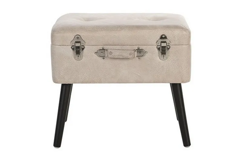 Mallard Sidobord 52 cm - Beige — Beige