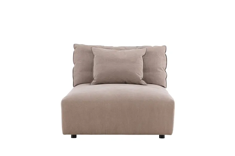 Malö Dagbädd med Ryggstöd 169x100 cm - Brun — VIND