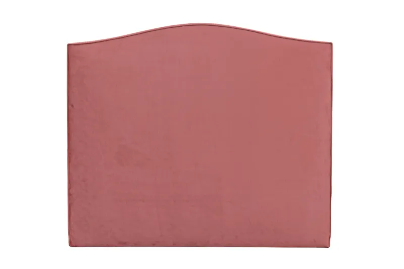 Malta Sänggavel 180 cm - Rosa/Sammet — Rosa/Sammet