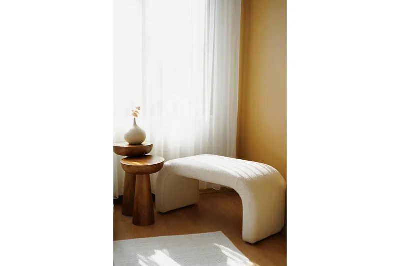 Manav Sittpuff 106 cm - Vit — Vit