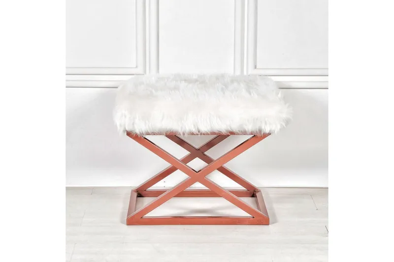 Mantu Sittpuff 50 cm - Vit (Art.nr 3049066) — Vit