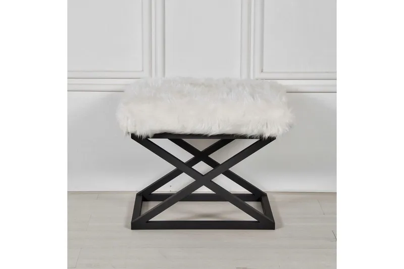 Mantu Sittpuff 50 cm - Vit (Art.nr 3049061) — Vit