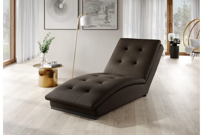 Manwi Schäslongfåtölj - Brun (Art.nr 1767035) — Brun