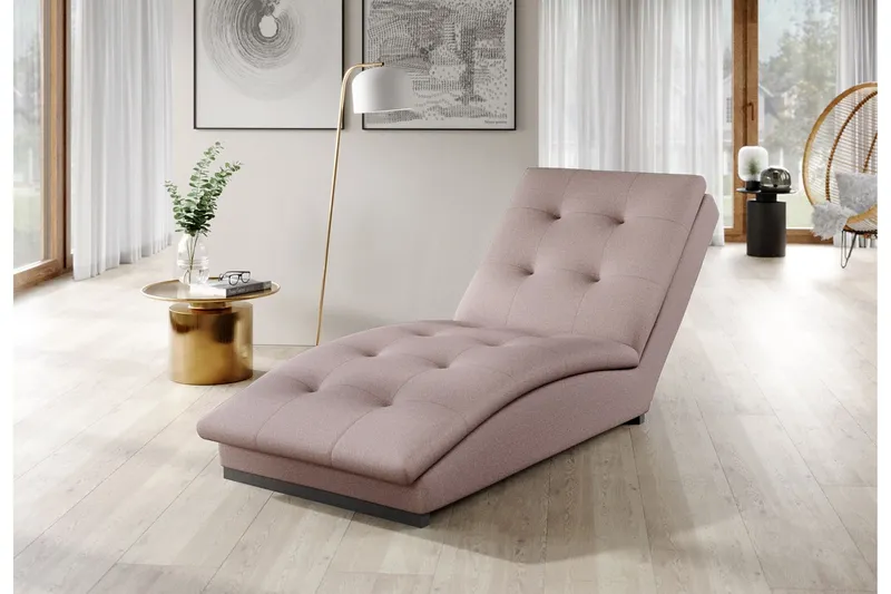 Manwi Schäslongfåtölj - Rosa (Art.nr 1767068) — Rosa