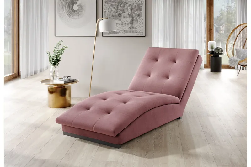 Manwi Schäslongfåtölj - Rosa (Art.nr 1767075) — Rosa