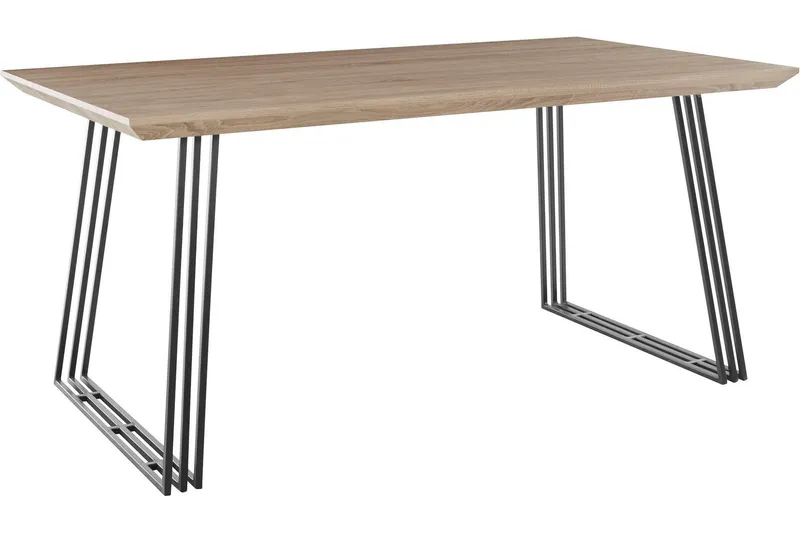 Maramo Matbord 160 cm - Natur/Svart — Natur/Svart
