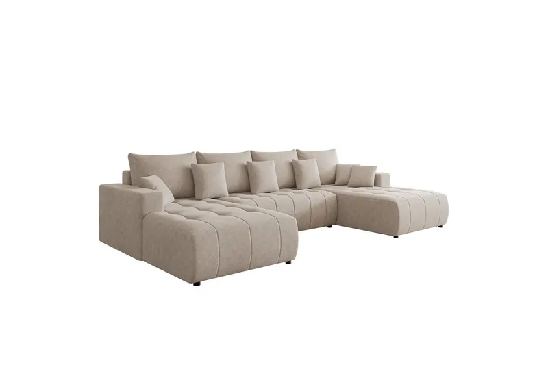 Mardon Bäddsoffa Dubbeldivan 4-sits - Beige — Beige