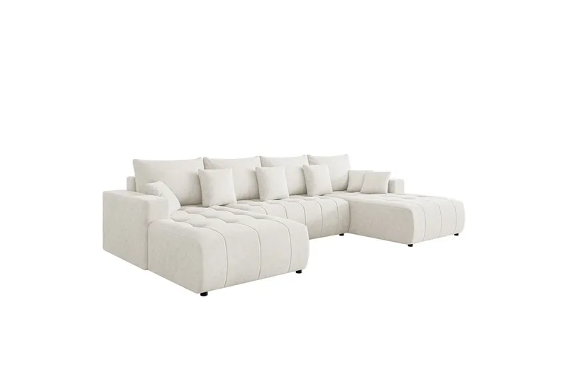 Mardon Bäddsoffa Dubbeldivan 4-sits - Vit — Vit