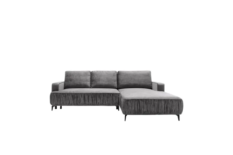 Marisana Bäddsoffa m. Divan 3-sits - Svart — Svart