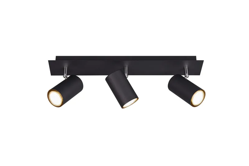 Marley Spotlight 3L GU10 mattsvart - Matt svart — Trio Lighting
