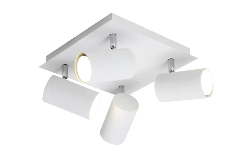 Marley Spotlight fyrkant 4L GU10 vit - Vit — Trio Lighting