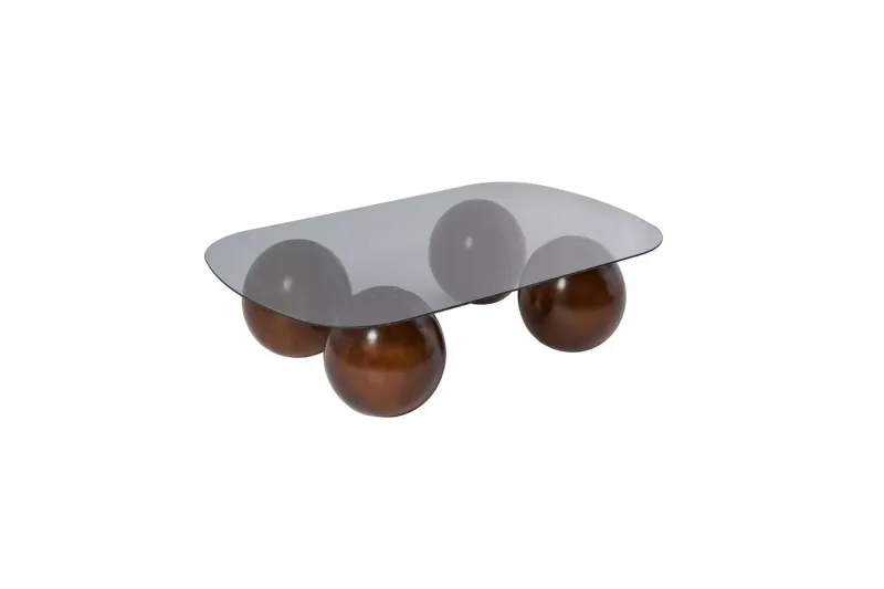 Maroulburg Soffbord 118 cm - Grå/Brun — Grå/Brun