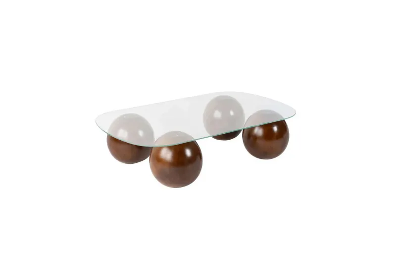 Maroulburg Soffbord 118 cm - Vit|Brun — Vit|Brun