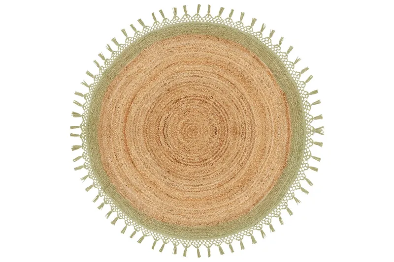Marts Jutematta 140 cm Rund - Beige (Art.nr 3017227) — Beige