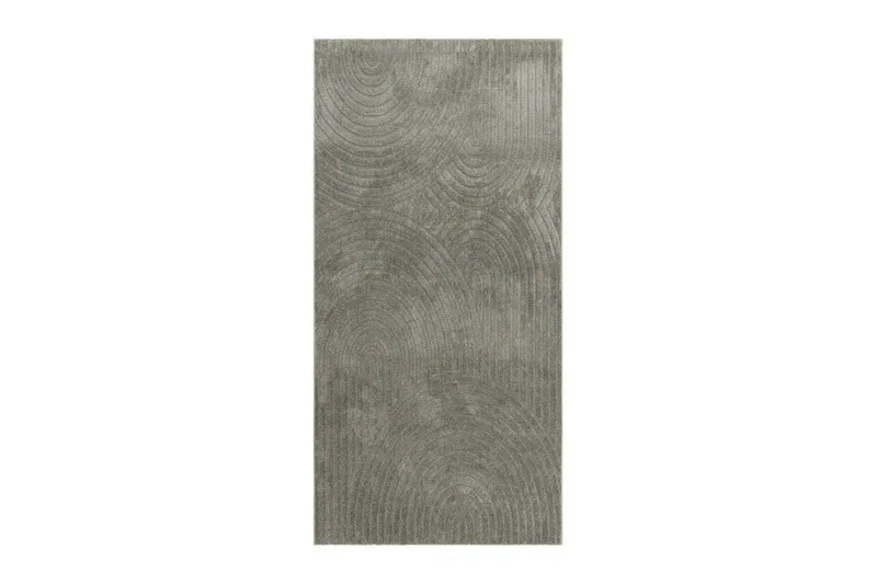 Maskinvävd Matta Genova Zen - 80x250 cm, Grön — KM Home