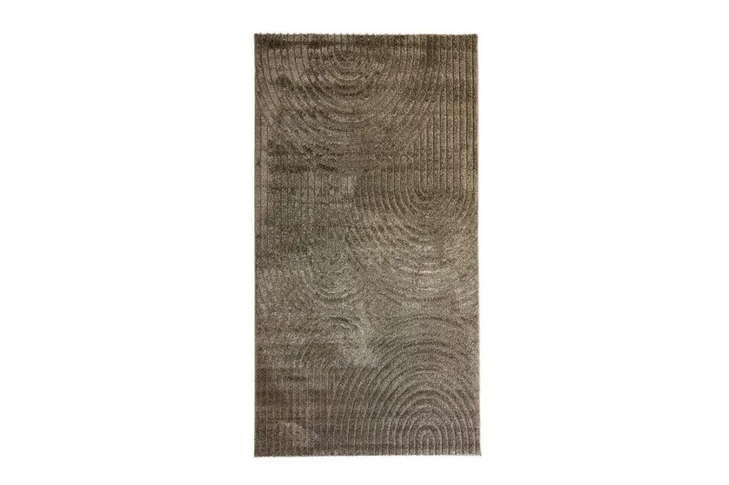 Maskinvävd Matta Genova Zen - 80x250 cm, Mocca — KM Home