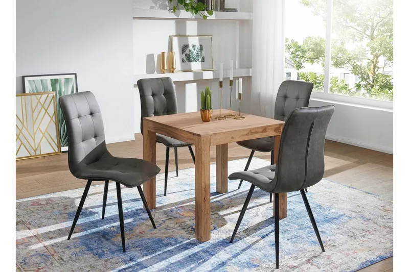 Massie Matbord 80 cm - Trä/natur — Wohnling