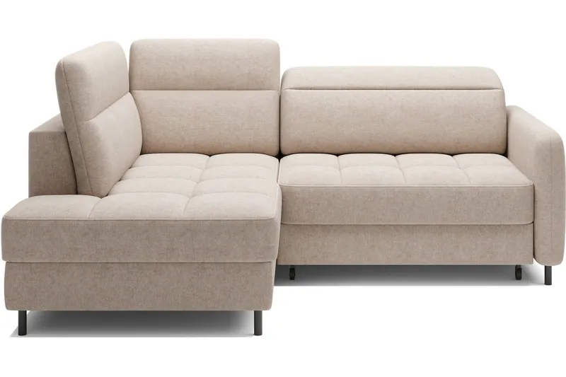 Masuo Bäddsoffa med Schäslong 3-sits - Beige (Art.nr 3072842) — Beige
