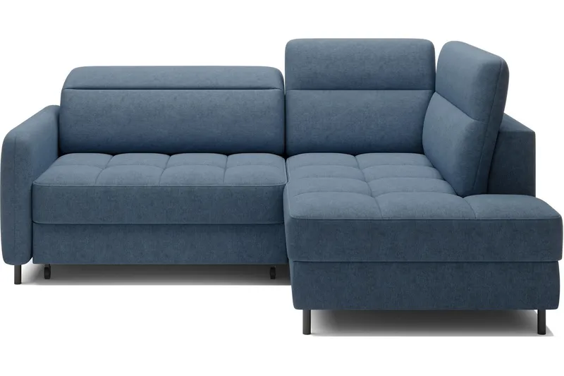 Masuo Bäddsoffa med Schäslong 3-sits - Mörkblå (Art.nr 3072879) — Mörkblå