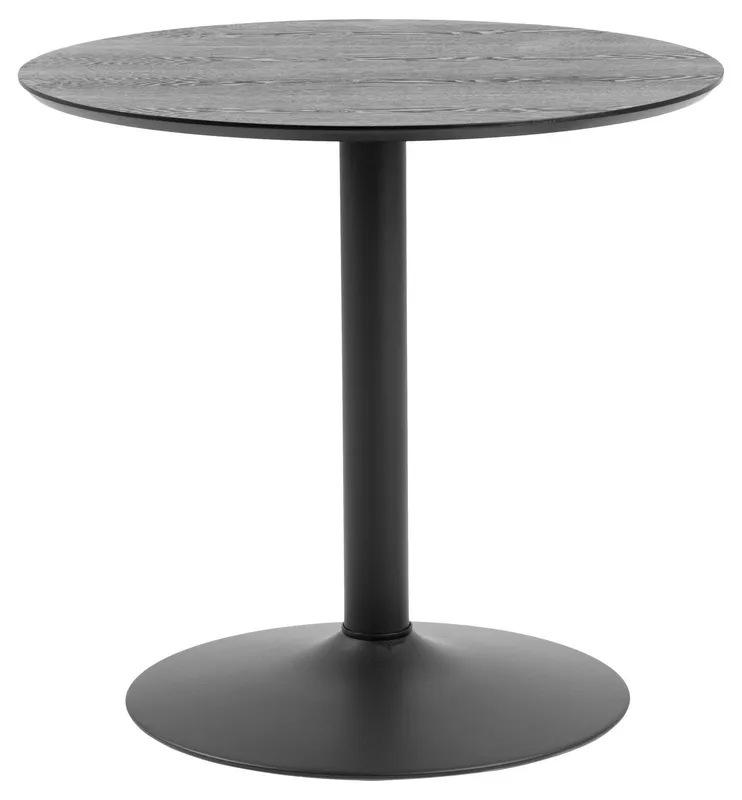 Matbord Ibiza svart 80x75 cm - Matt svart — Matt svart
