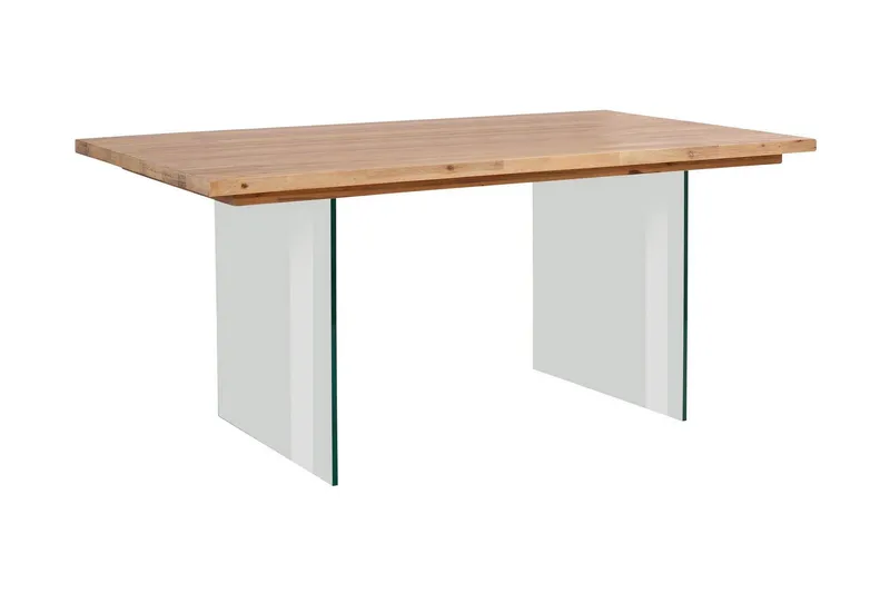 Matbord Meena 180 cm Glas - Akacia Beige — Loft24