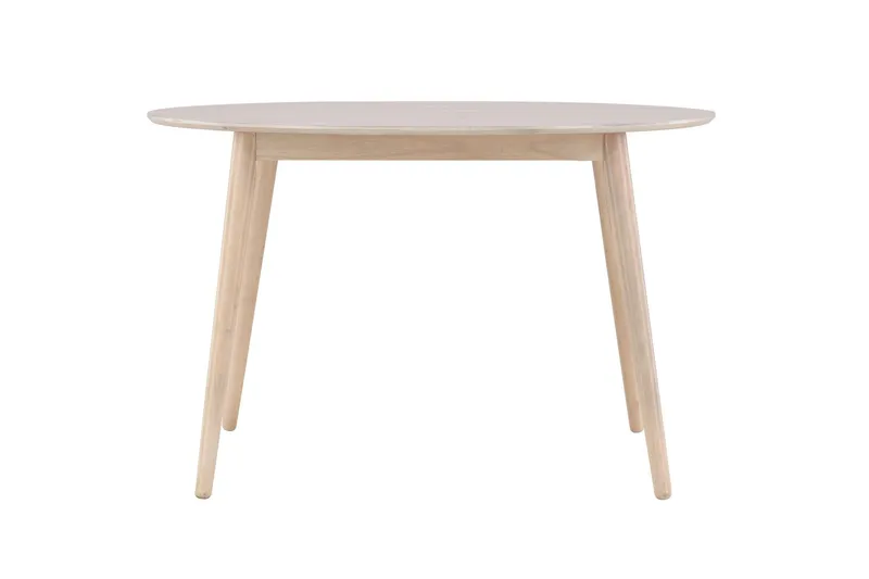 Matbord Peach Flora Dining Table ø120 - Whitewash / Veneer Whitewash — Whitewash / Veneer Whitewash -