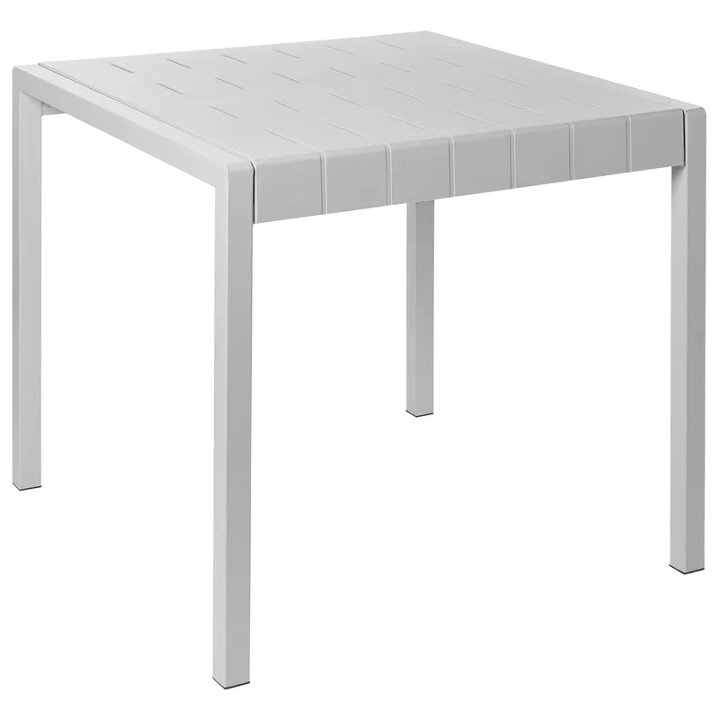 Matbord utomhus Bartica 81x84 cm - Grå — Grå