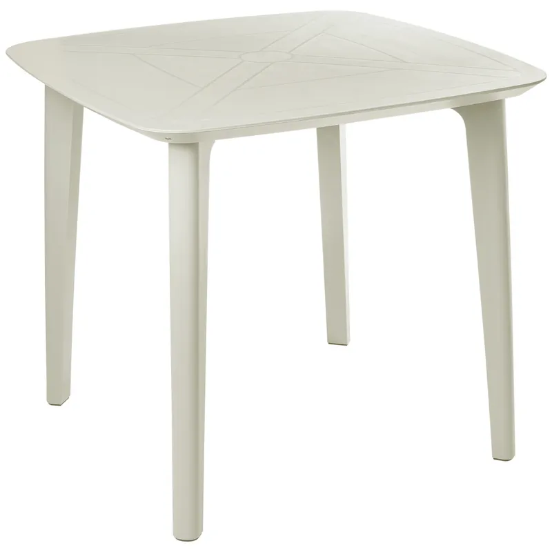Matbord utomhus Sorico 86x86 cm - Beige — Beige