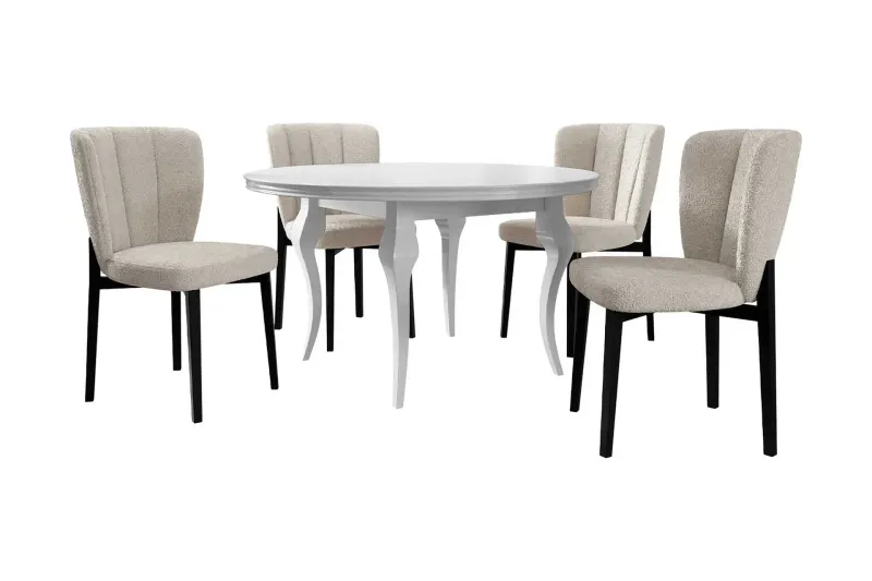 Matgrupp - Beige/Vit/Svart (Art.nr 1629380) — Beige/Vit/Svart