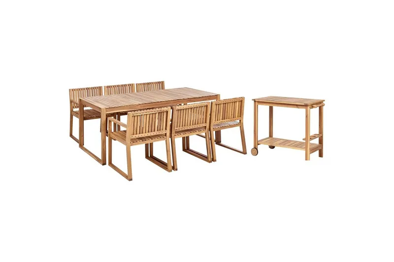 Matsalsset Sassari II med vagn 6-Sits - 6-Sits — 6-Sits