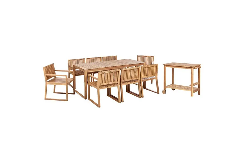 Matsalsset Sassari II med vagn 8-Sits - 8-Sits — 8-Sits