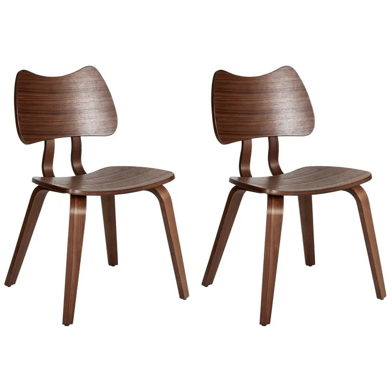Matstol Diana 2-pack - Mörkbrun — Mörkbrun