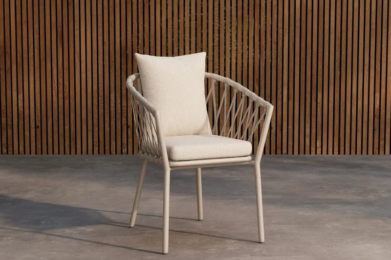 Matstol Linos Utomhus - vit — Venture Home