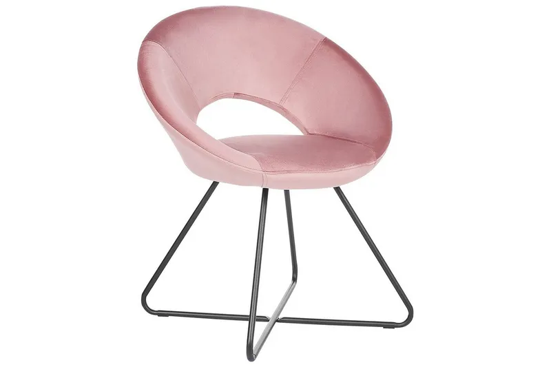 Matstol Rachel - Rosa, Svart — Rosa, Svart
