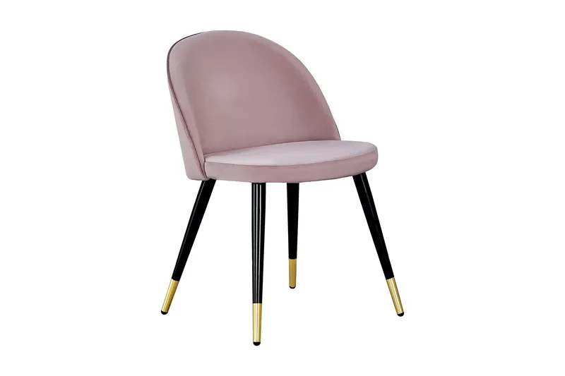 Matstol utan armstöd Venture Home Valeri Matstol Black\|\|Pink — Venture Home