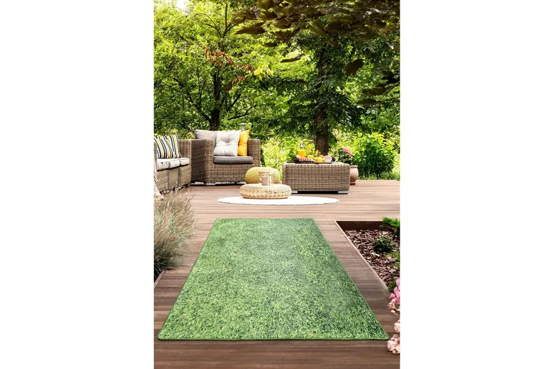 Matta Belarra 80x150 cm - Flerfärgad/Sammet — Flerfärgad/Sammet