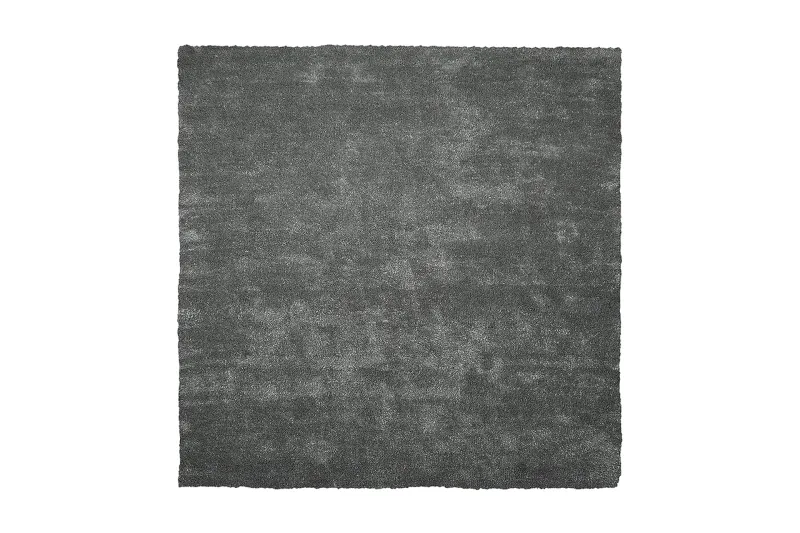 Matta Demre 200x200 cm - Mörkgrå — Mörkgrå