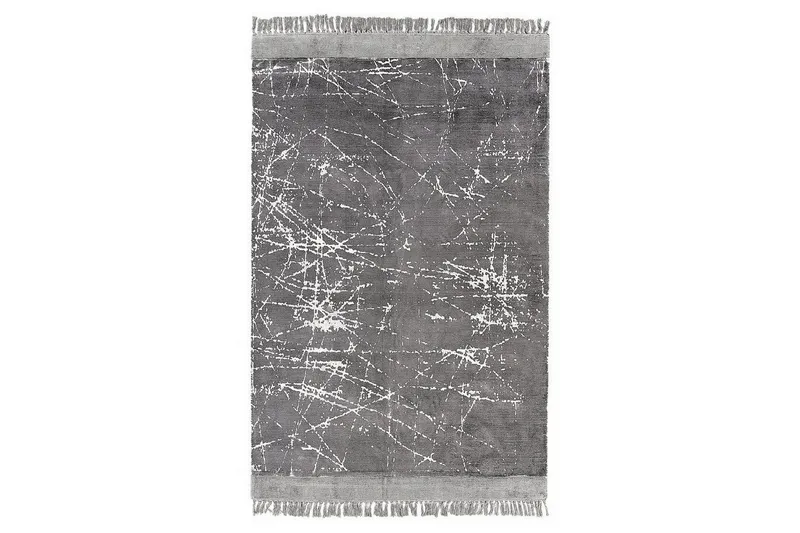 Matta Hanli - Grå, vit, 140x200 cm — Grå, vit, 140x200 cm