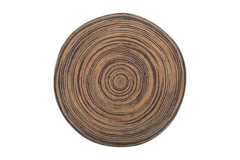 Matta Kerbaugh Rund 140 cm - Beige — Beige
