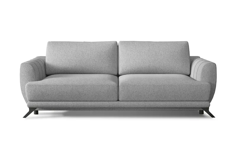 Megis 3-sits Bäddsoffa - Ljusgrå (Art.nr 1253966) — Ljusgrå