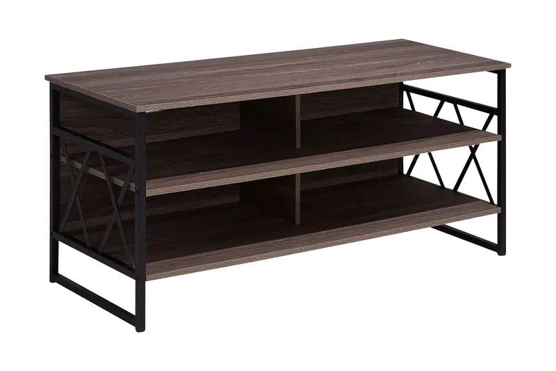 Melnychuk TV-Bänk 120 cm - Mörkbrun — Mörkbrun