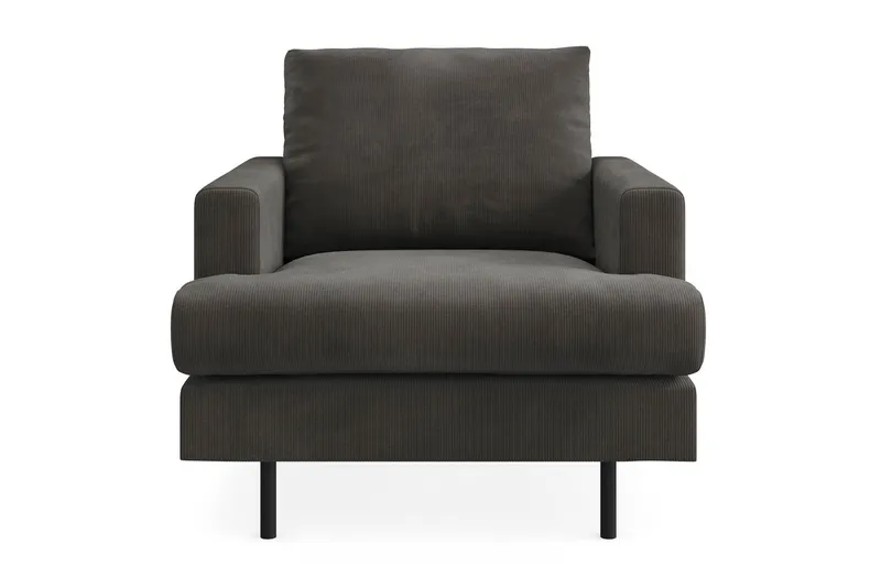 Menard Compact Fåtölj - Mörkgrå (Art.nr 1782454) — Mörkgrå